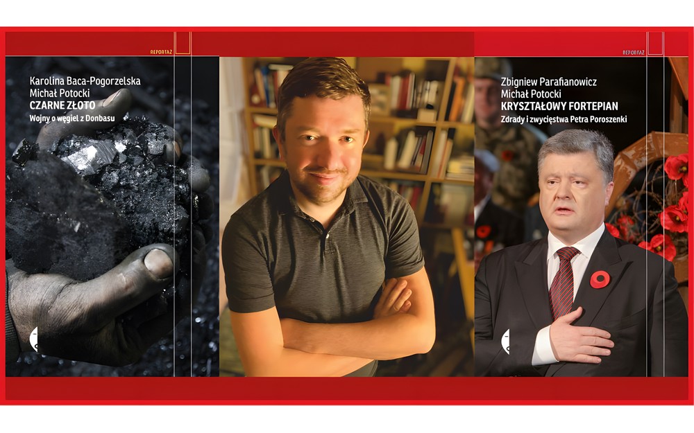 Michał Potocki i okładki jego książek