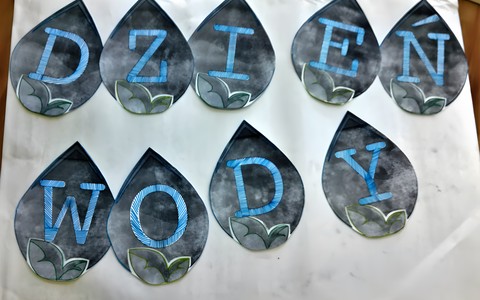 Napis „Dzień Wody”