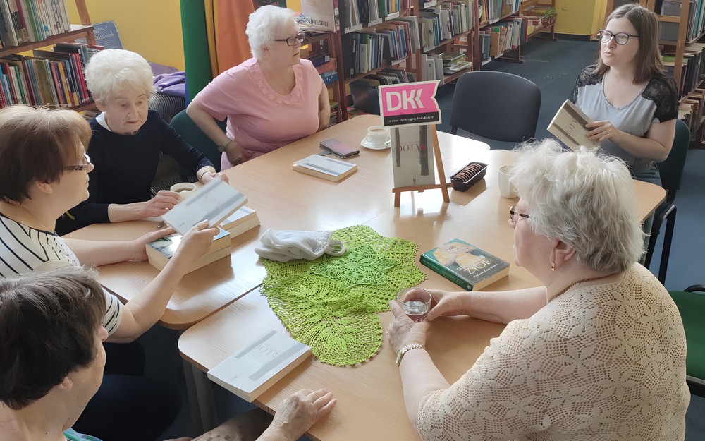 rozmowa o książce "Dotyk"