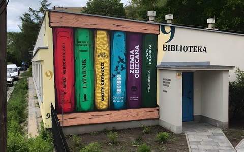 Front elewacji na filii nr 9