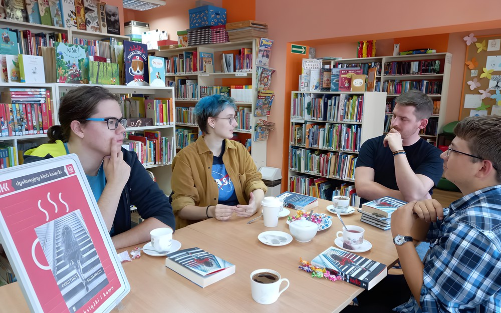 Spotkanie Młodzieżowego Dyskusyjnego Klubu Książki