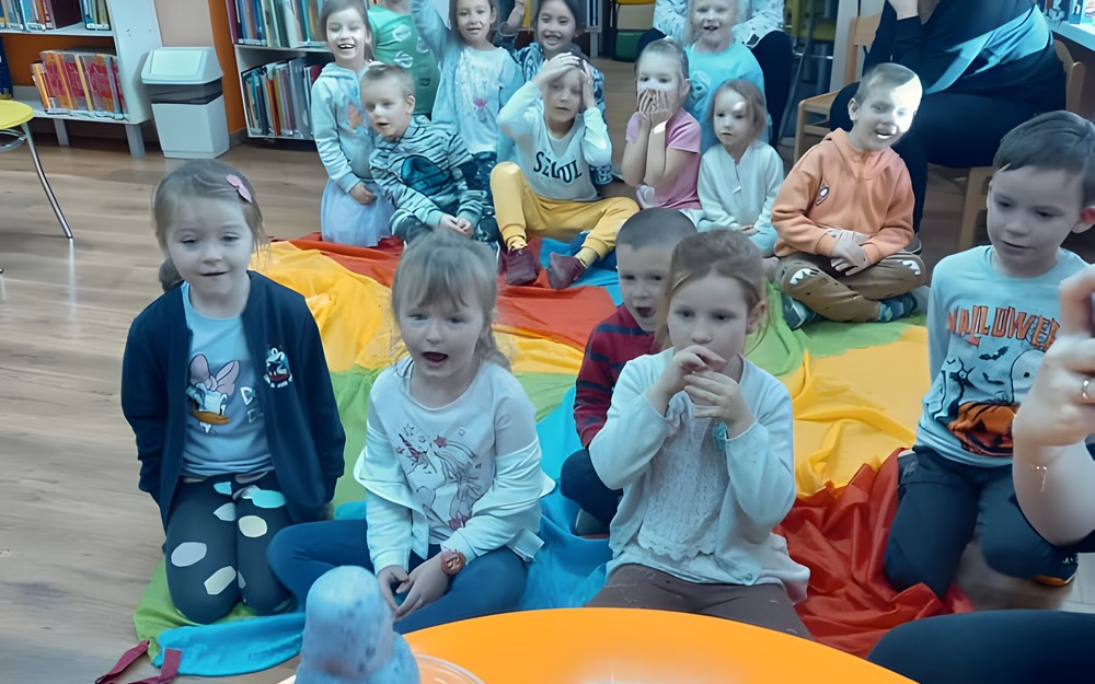 Wulkan.....energii od przedszkolaków z Przedszkola nr 9