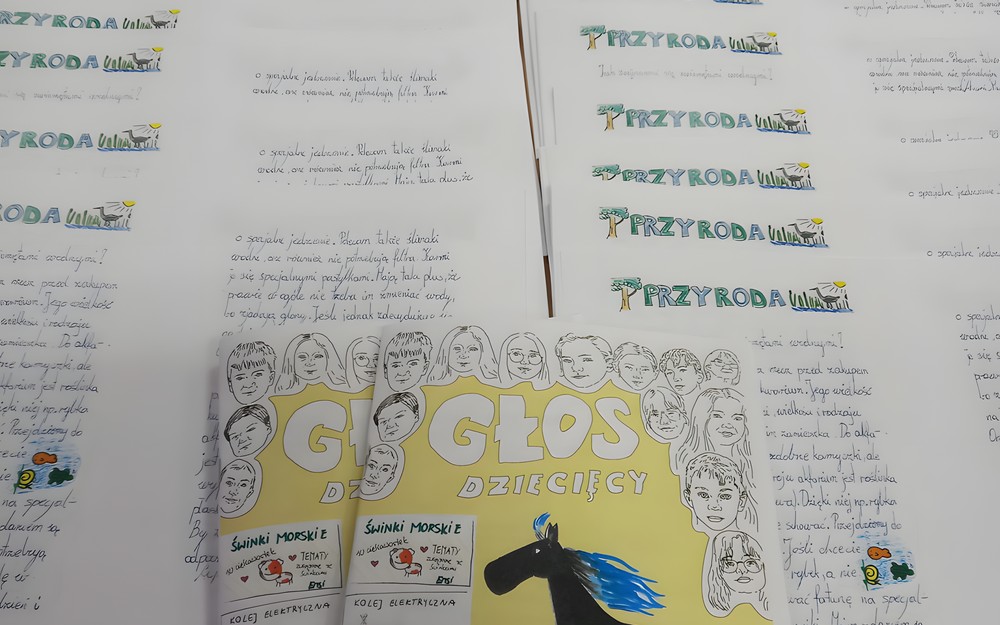 Gazetka "Głos dziecięcy" wydana!!!