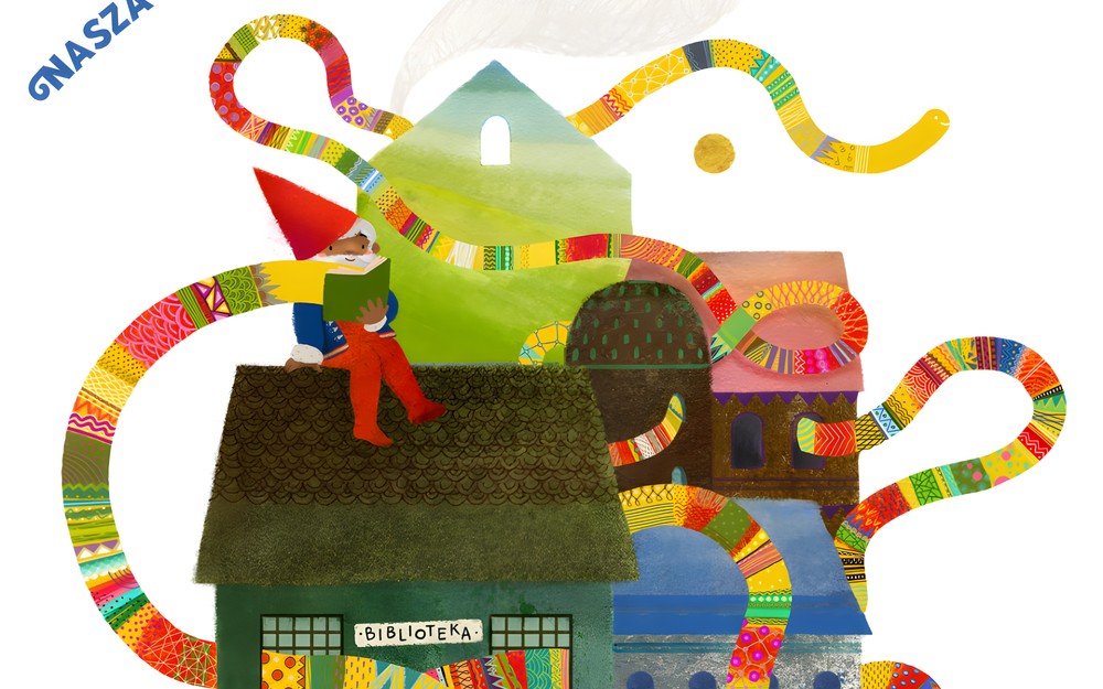 Plakat akcji "Mała Książka Wielki Człowiek"