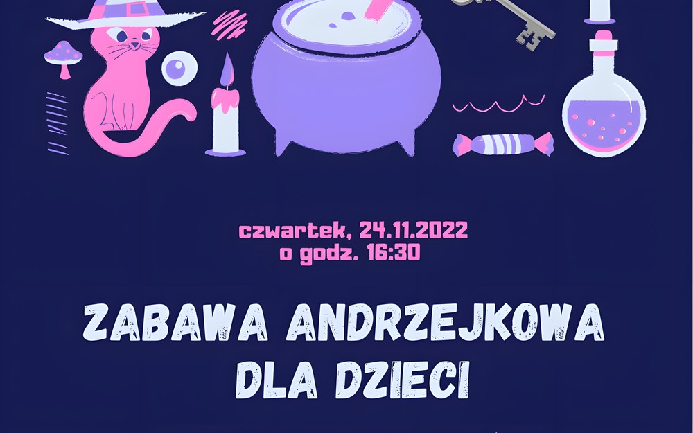 Plakat reklamujący imprezę