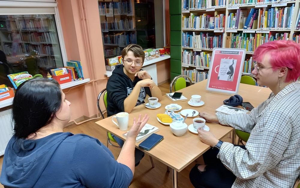 Spotkanie Młodzieżowego Dyskusyjnego Klubu Książki