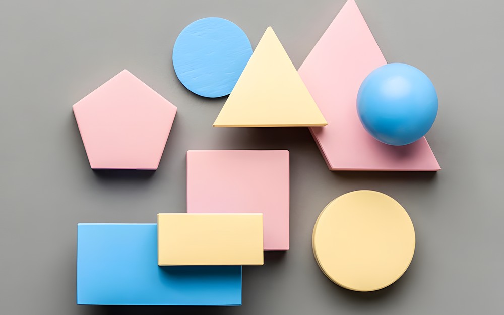 Zdjęcie figur geometrycznych