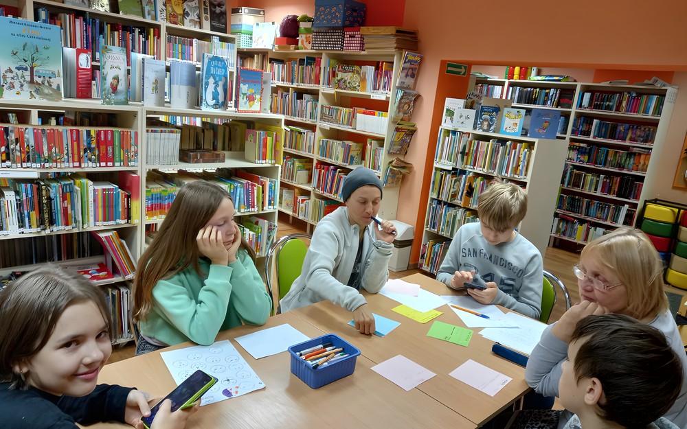 Spotkanie gazetki "Głos dziecięcy"