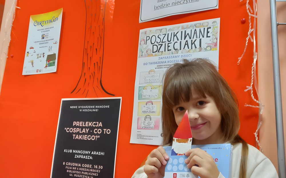 Mia przystąpiła do projektu #MałaKsiążkaWielkiCzłowiek