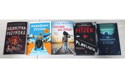 Okładki nowych książek