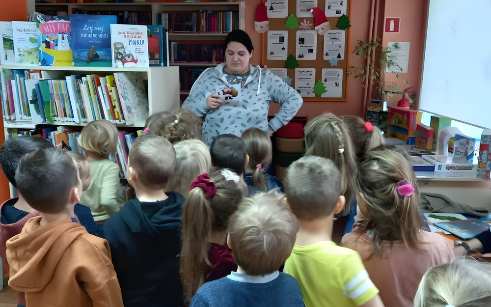 Mikołajowe zadania dla dzieci w bibliotece