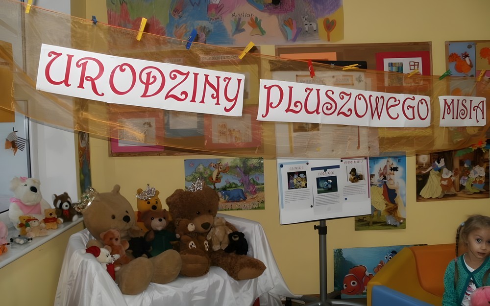 URODZINY PLUSZOWEGO MISIA