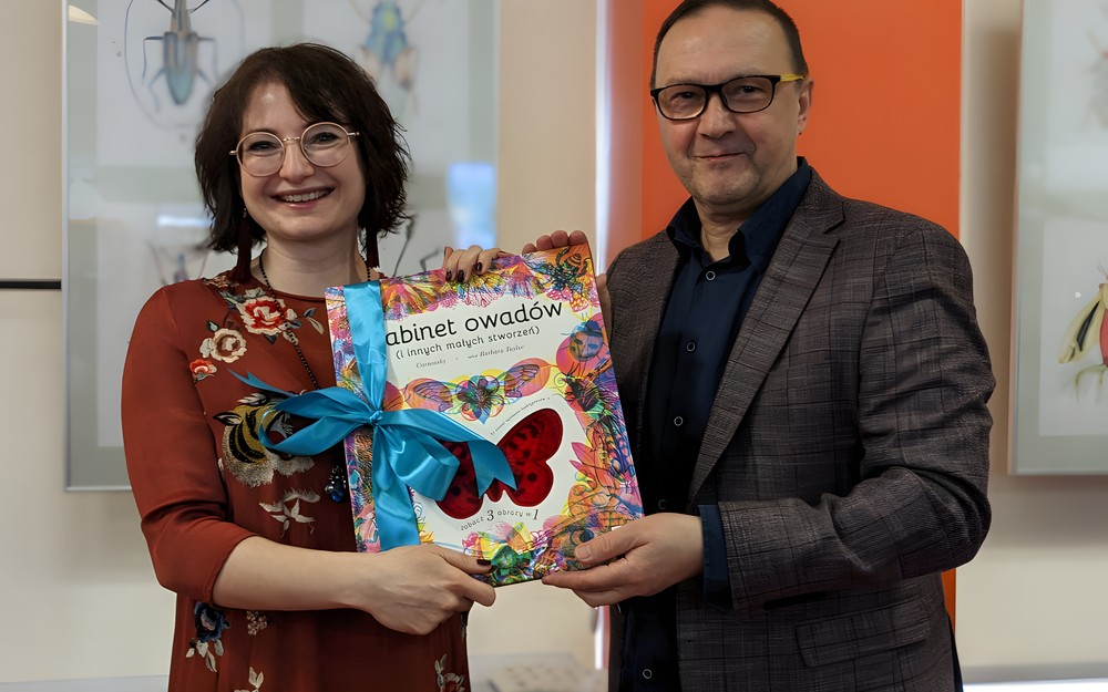 Justyna Horków i Dariusz Pawlikowski w Mediatece KBP