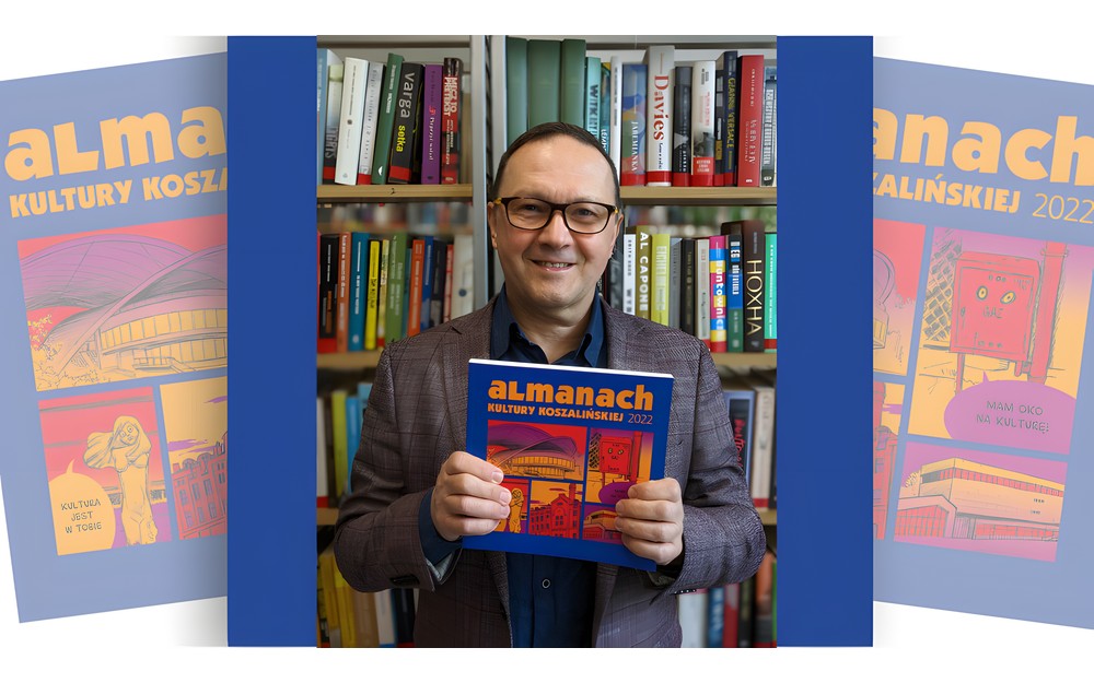 Dariusz Pawlikowski prezentuje Almanach Kultury Koszalińskiej