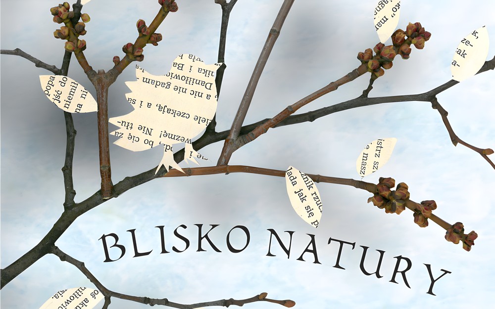 Grafika promująca konkurs plastyczny BLISKO NATURY