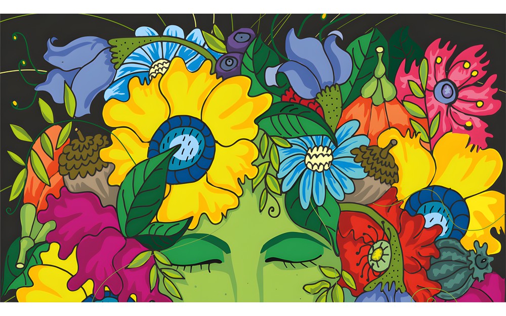 Grafika promująca Noc w Bibliotece