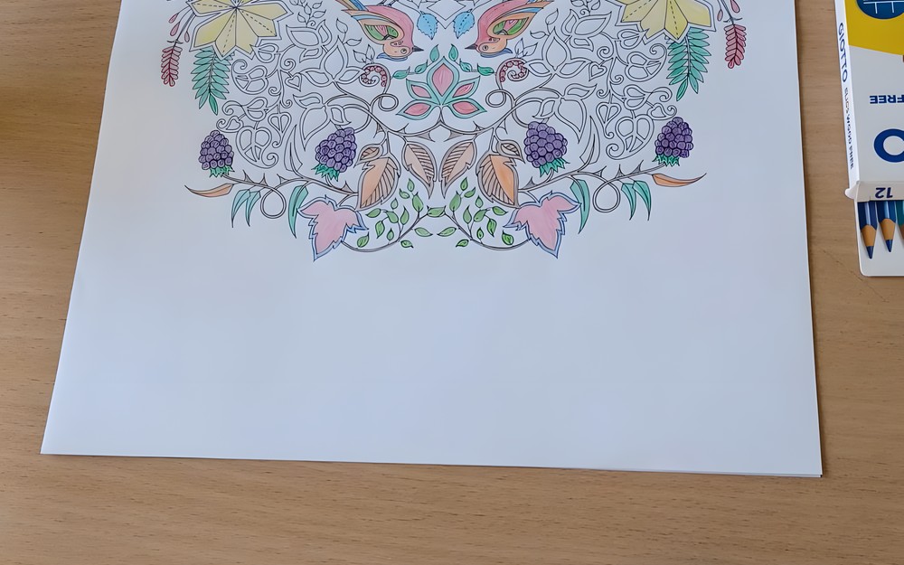 na zdjęciu mandala