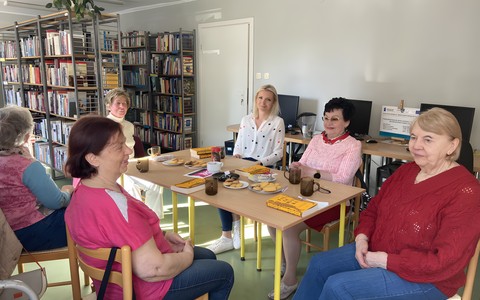 Spotkanie z uczestniczkami Dyskusyjnego Klubu Książki