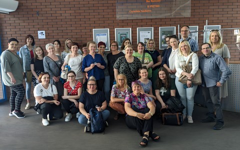 Bibliotekarki i bibliotekarze w Książnicy Pomorskiej