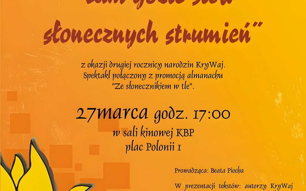 Słownie i muzycznie w KBP