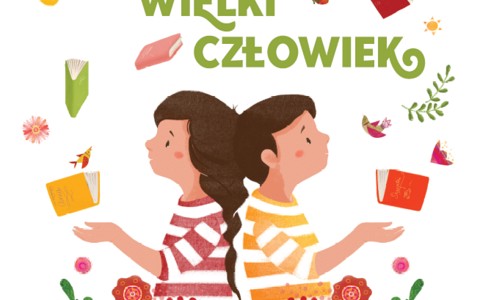 plakat kampanii "Mała Książka - Wielki Człowiek"
