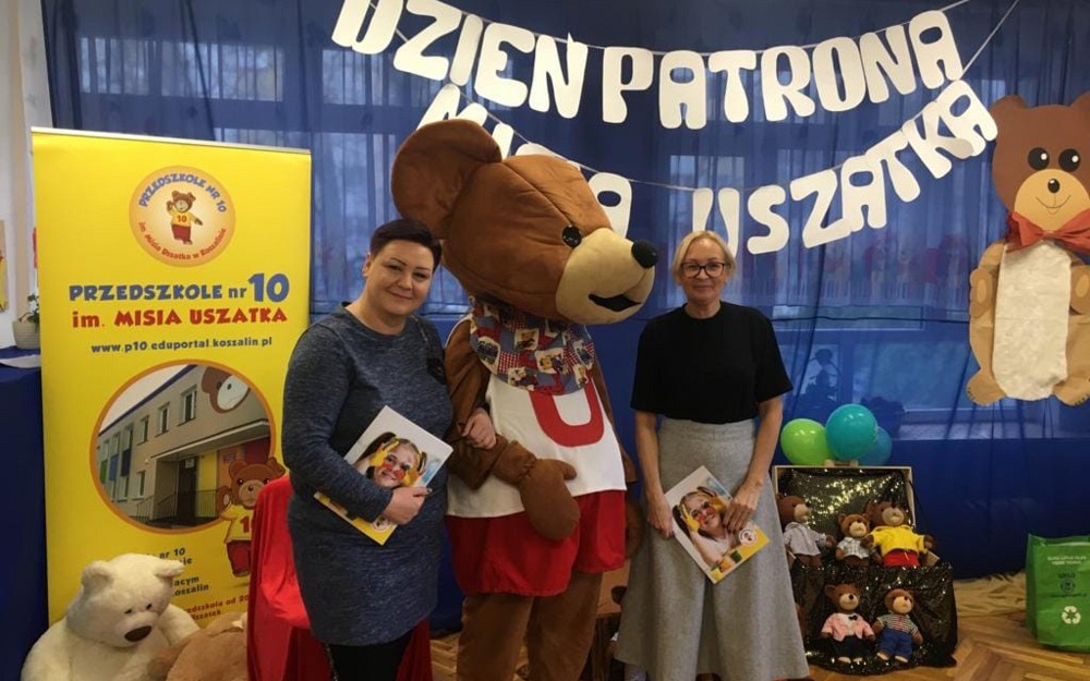 Dzień Patrona Misia Uszatka w Przedszkolu nr 10