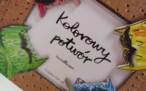 "Kolorowy Potwór" Anny Llenas i uczniowie Sp 9