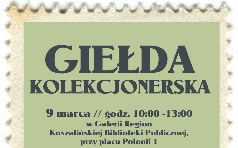 grafika Giełdy Kolekcjonerskiej