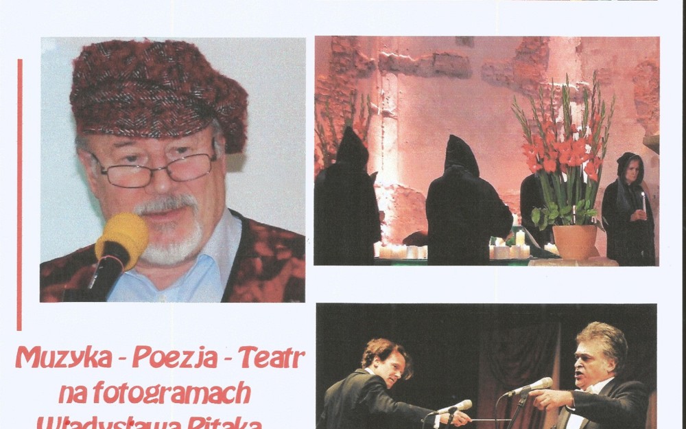 na zdjęciu plakat