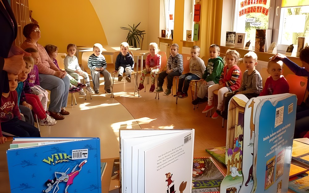 Pierwsze odwiedziny w bibliotece