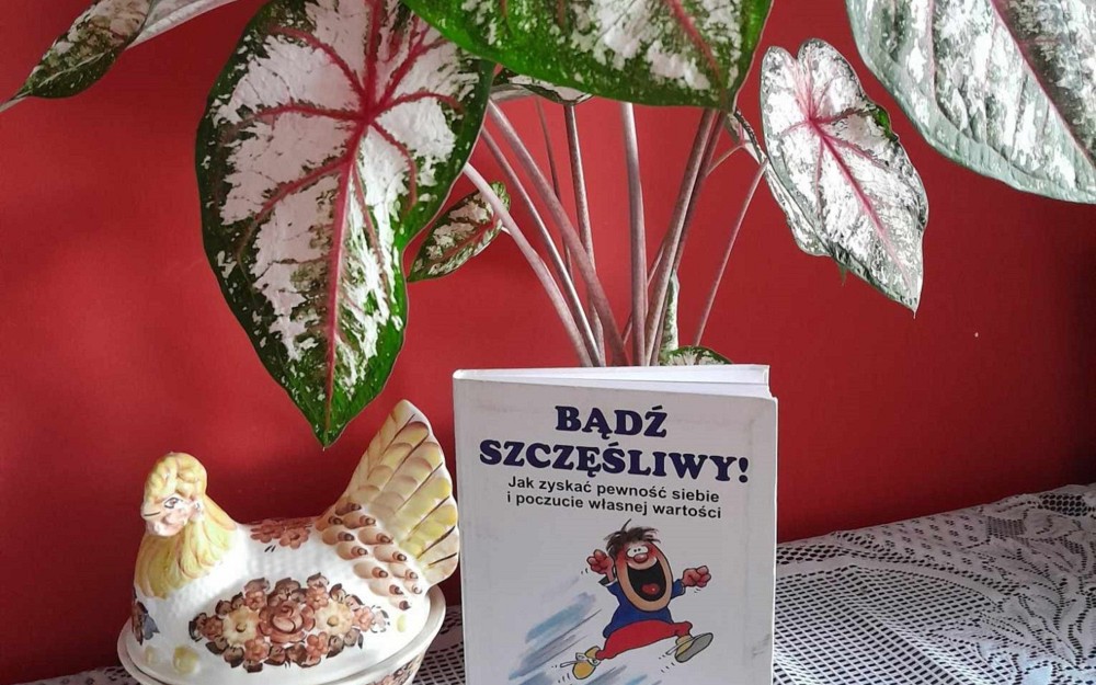 na zdjęciu książka