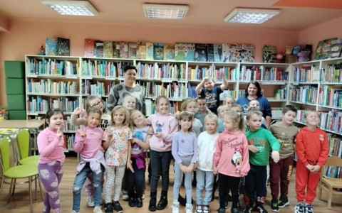 Pierwsza wizyta uczniów klasy I a Szkoły Podstawowej nr 6