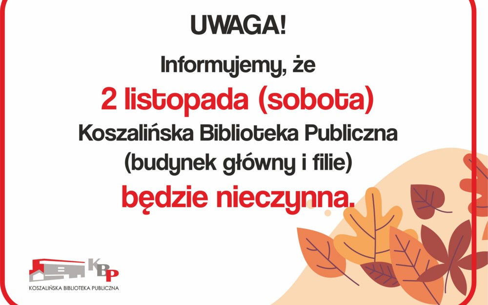 Plakat informacyjny