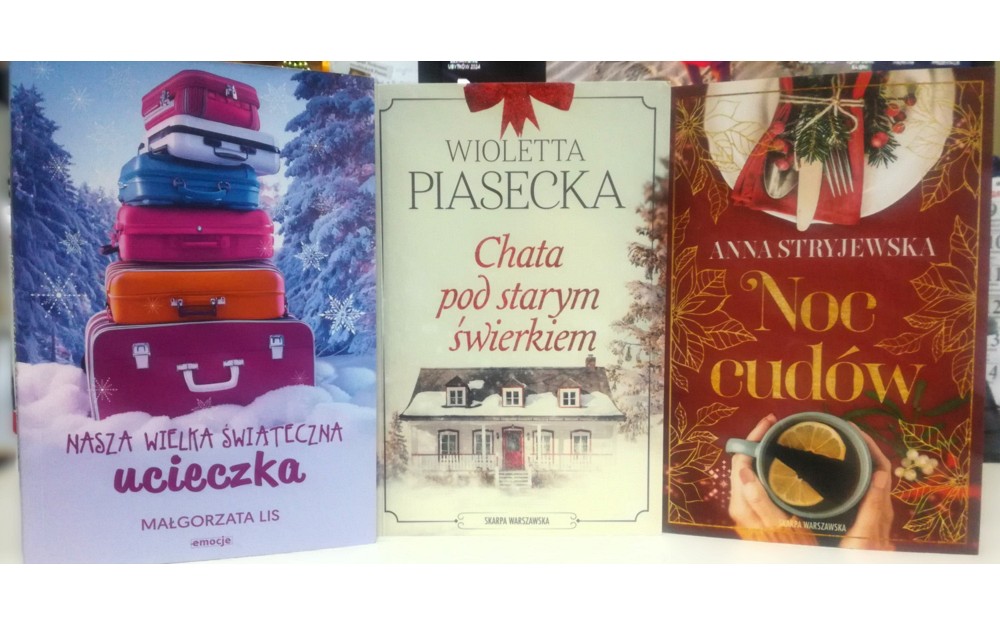 Okładki nowych książek