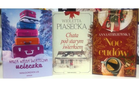 Okładki nowych książek
