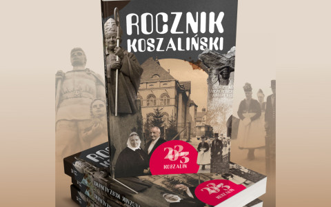 Zdjęcie przedstawiające kilka egzemplarzy „Rocznika Koszalińskiego”