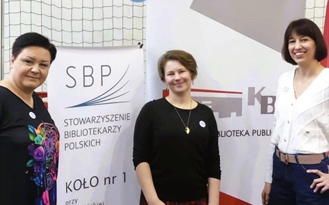 Koordynatorki Mobilnej biblioteki
