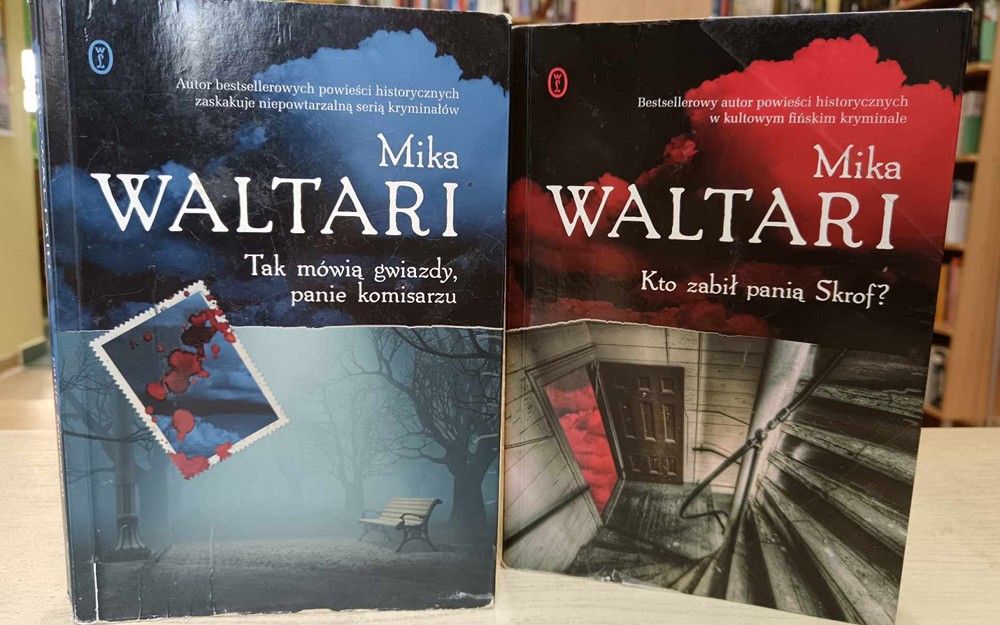 na zdjęciu książki