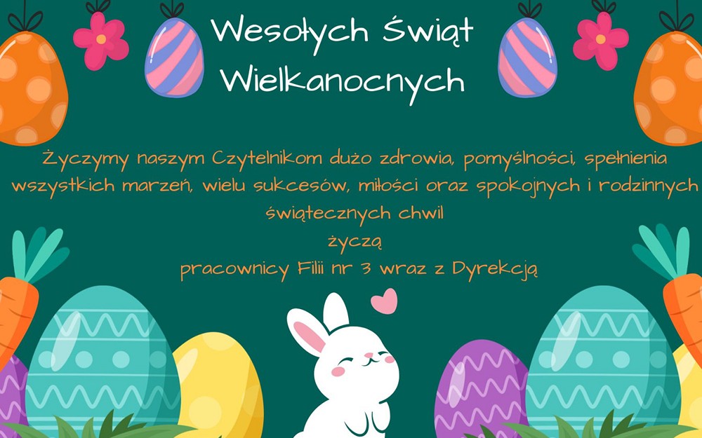 Kartka wielkanocna dla czytelników