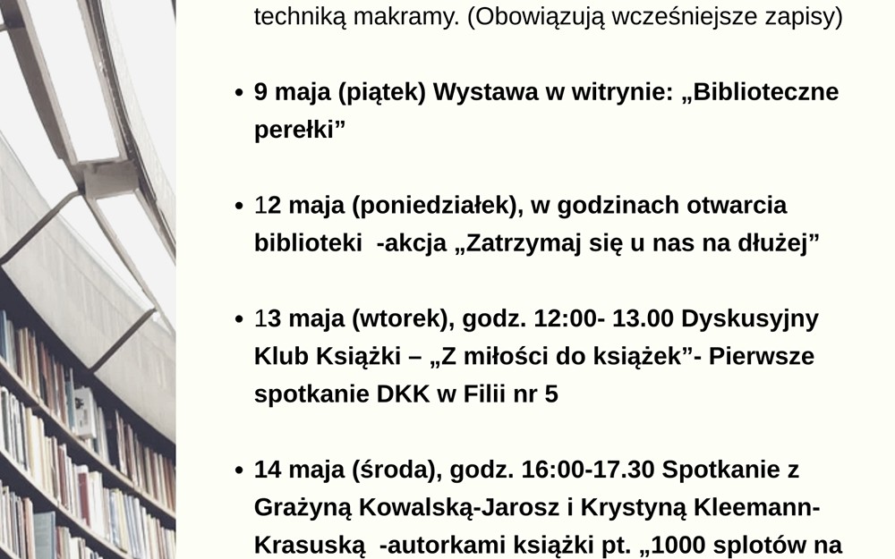 plakat informyjący o wydarzeniu