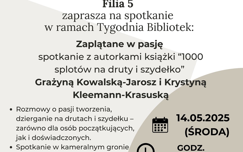 plakat informyjący o wydarzeniu