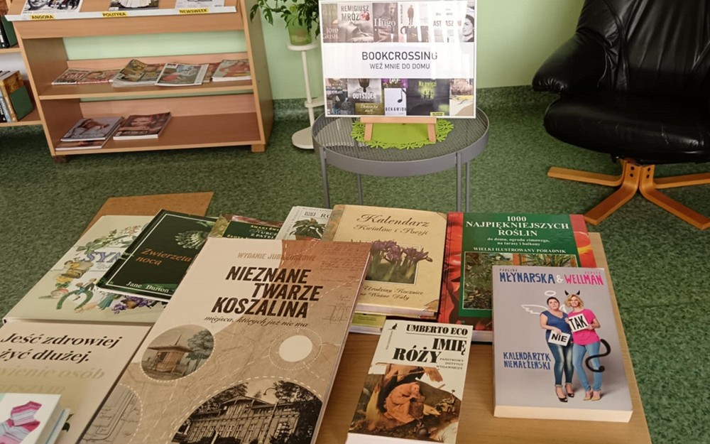 Książki przygotowane na kiermasz