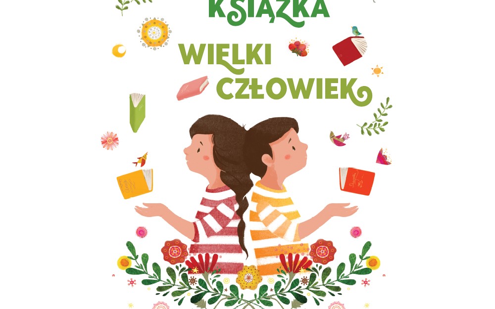 Plakat promujący projekt „Mała Książka Wielki Człowiek”