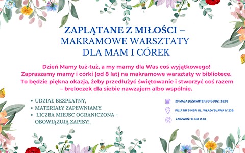 Plakat informujący o wydarzeniu