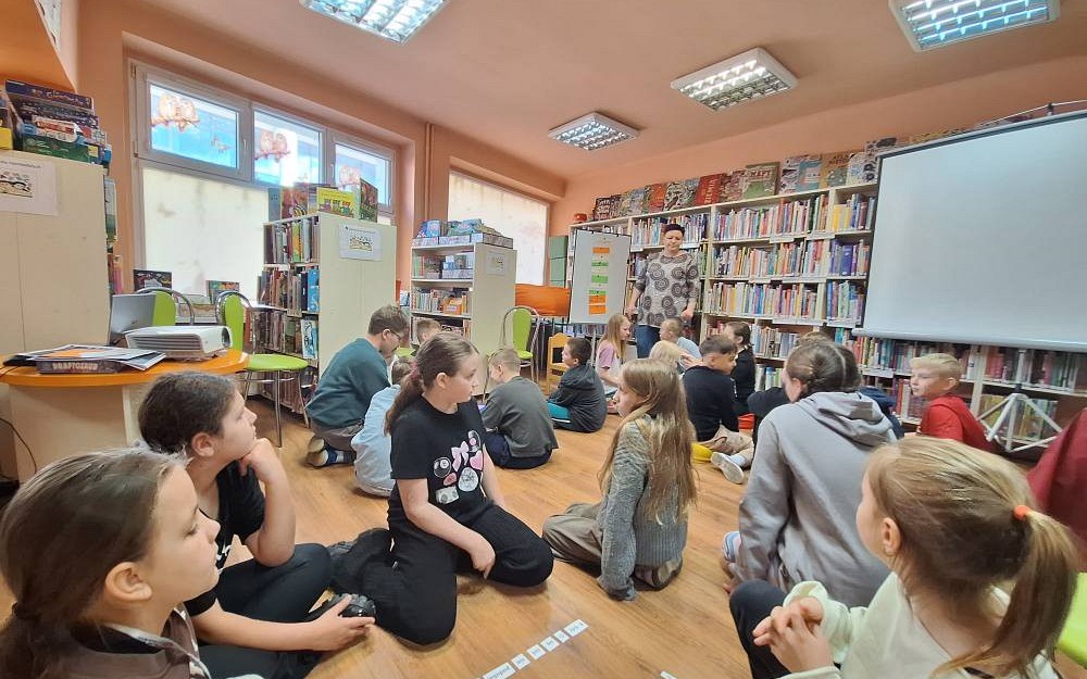 Nie Hejtuję w Internecie!- lekcja biblioteczna