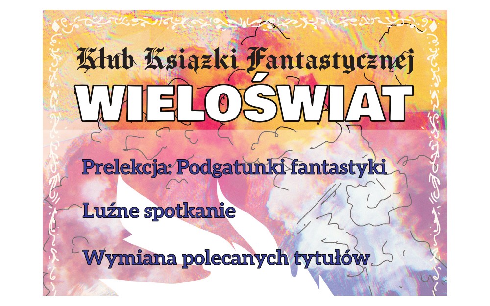 Plakat promujący wydarzenie.