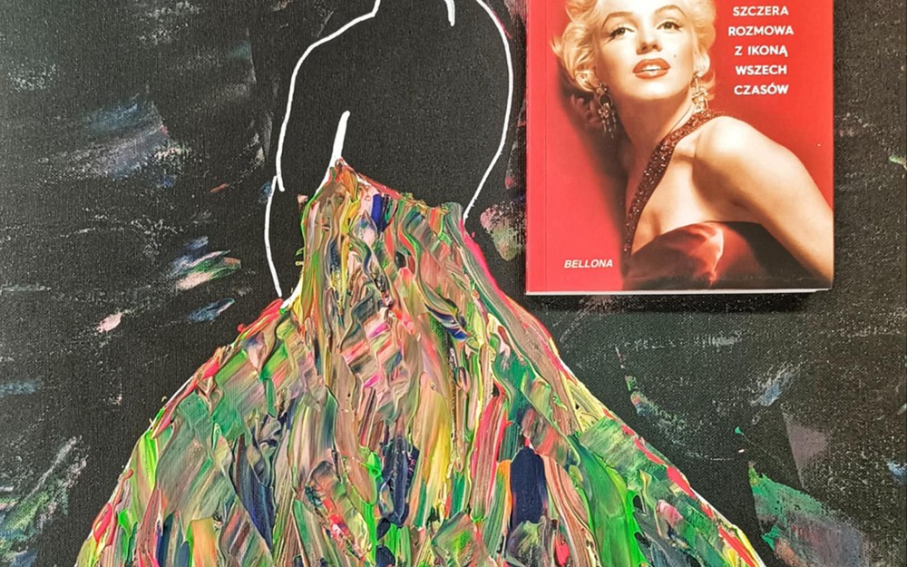 Na zdjęciu książka Spowiedź Marilyn Monroe