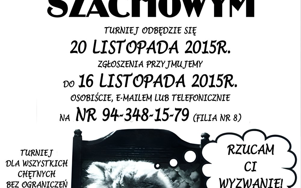 TURNIEJ SZACHOWY