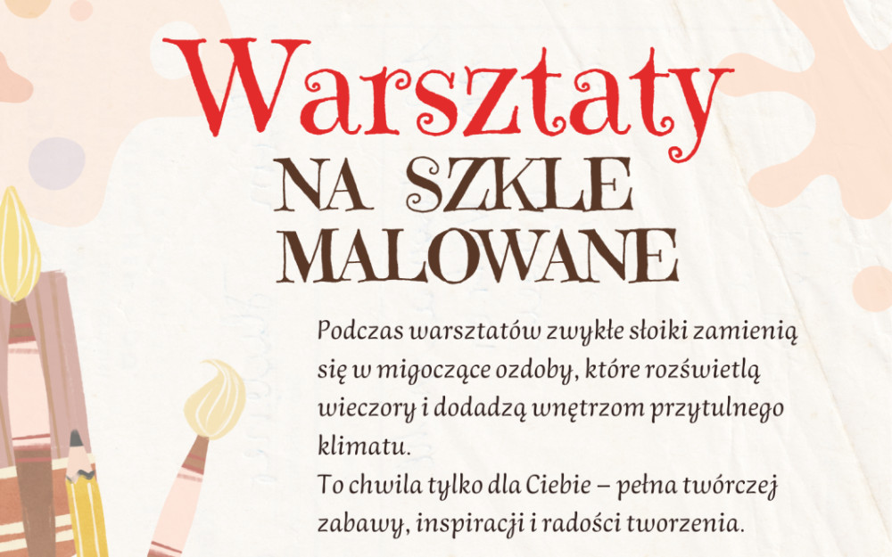 Plakat informujący o wydarzeniu