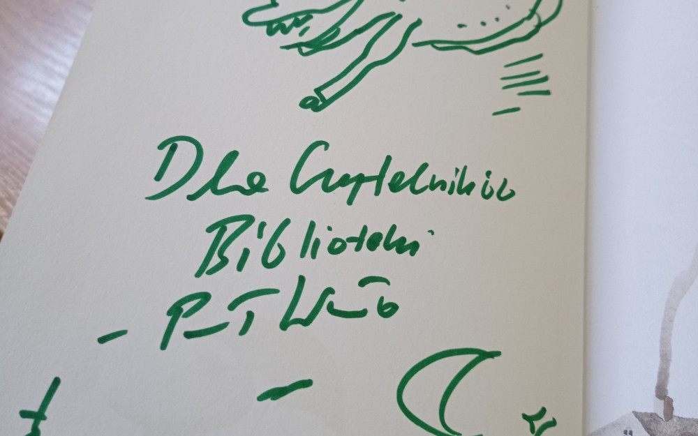 Autograf od Pana Pawła Wakuły